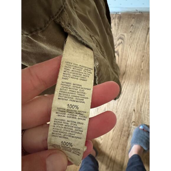 RESERVED Green Coat Parka Size 10 - Picture 7 of 8